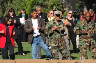 Veteran's Doing Tai Chi Easy